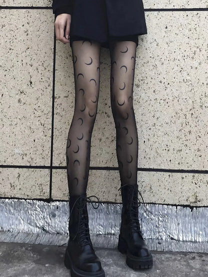 Collants Moulants Femme – Motif Géométrique