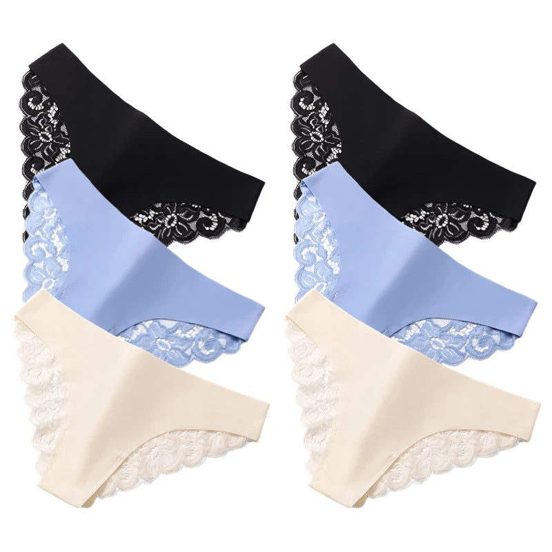 Culottes en dentelle douce pour femmes