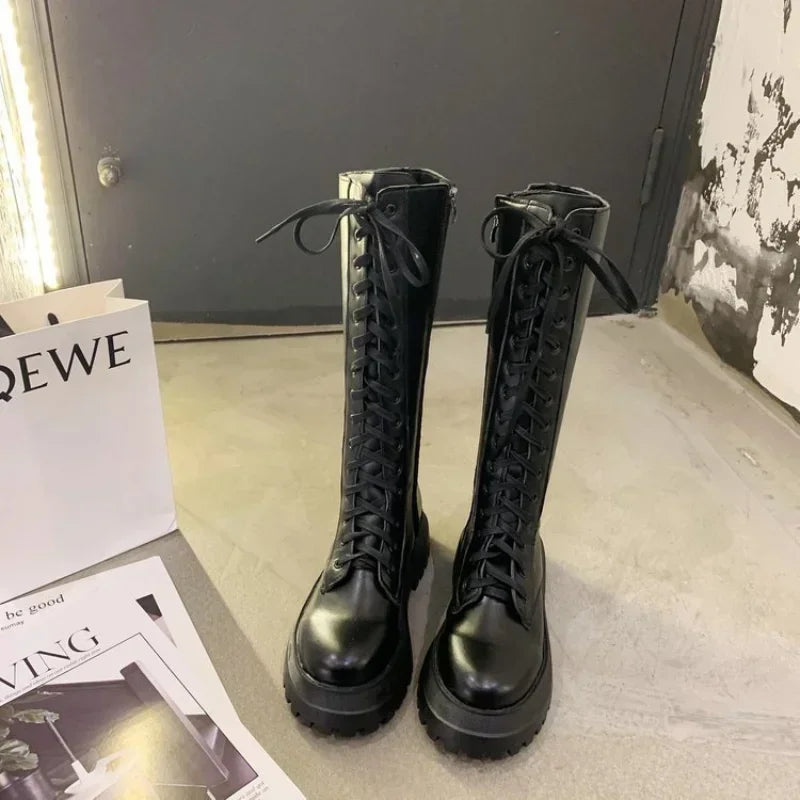 Bottes compensées pour femmes