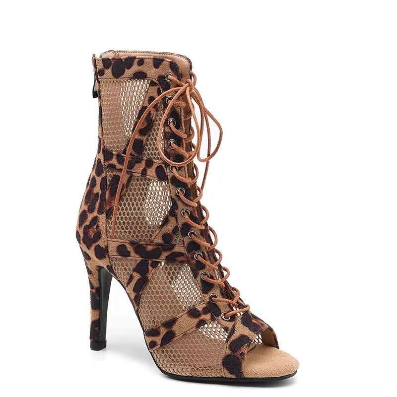 Bottines à talons noirs tendance pour femmes