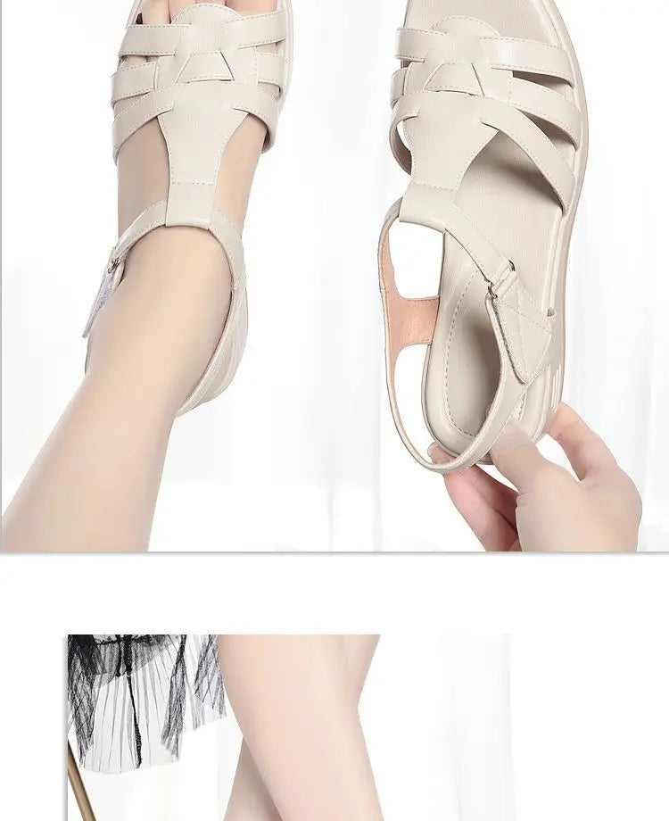 Sandales à  talon compensé pour femmes