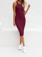 Robe d'été en tricot pour femmes