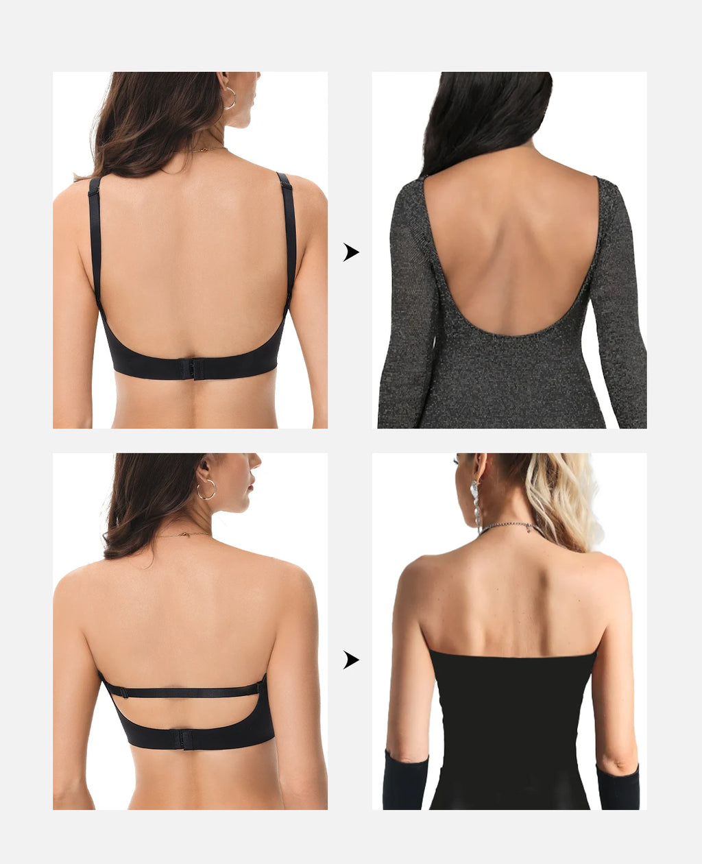 Soutien-gorge rembourré avec dentelle pour femmes