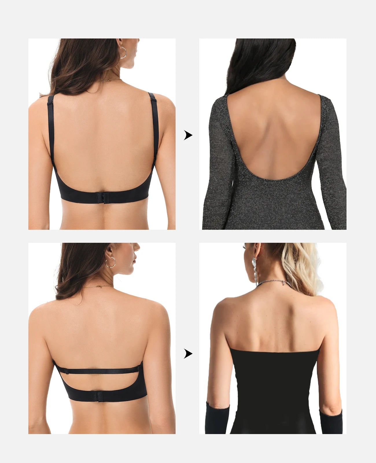 Soutien-gorge rembourré avec dentelle pour femmes