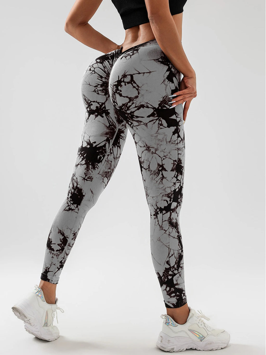 Leggings dos en V pour femmes
