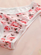 Culotte floraux brodés sexy pour femmes