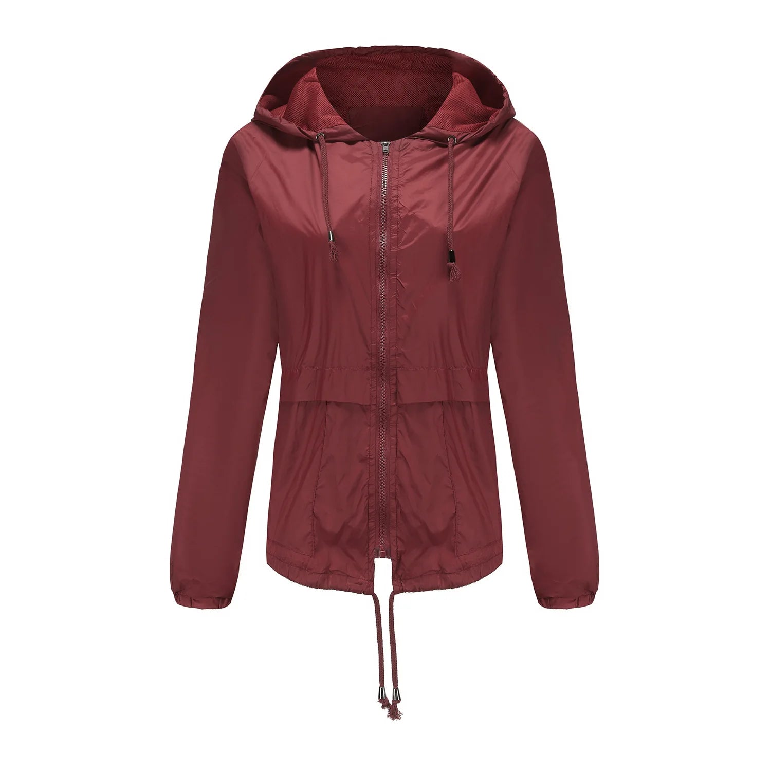 Veste à capuche bleue pour femmes
