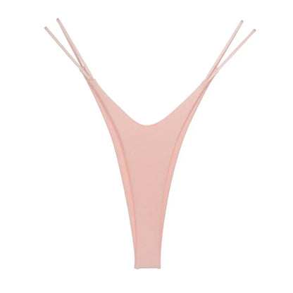 String Coton Femme – Taille Basse et Doubles Brides