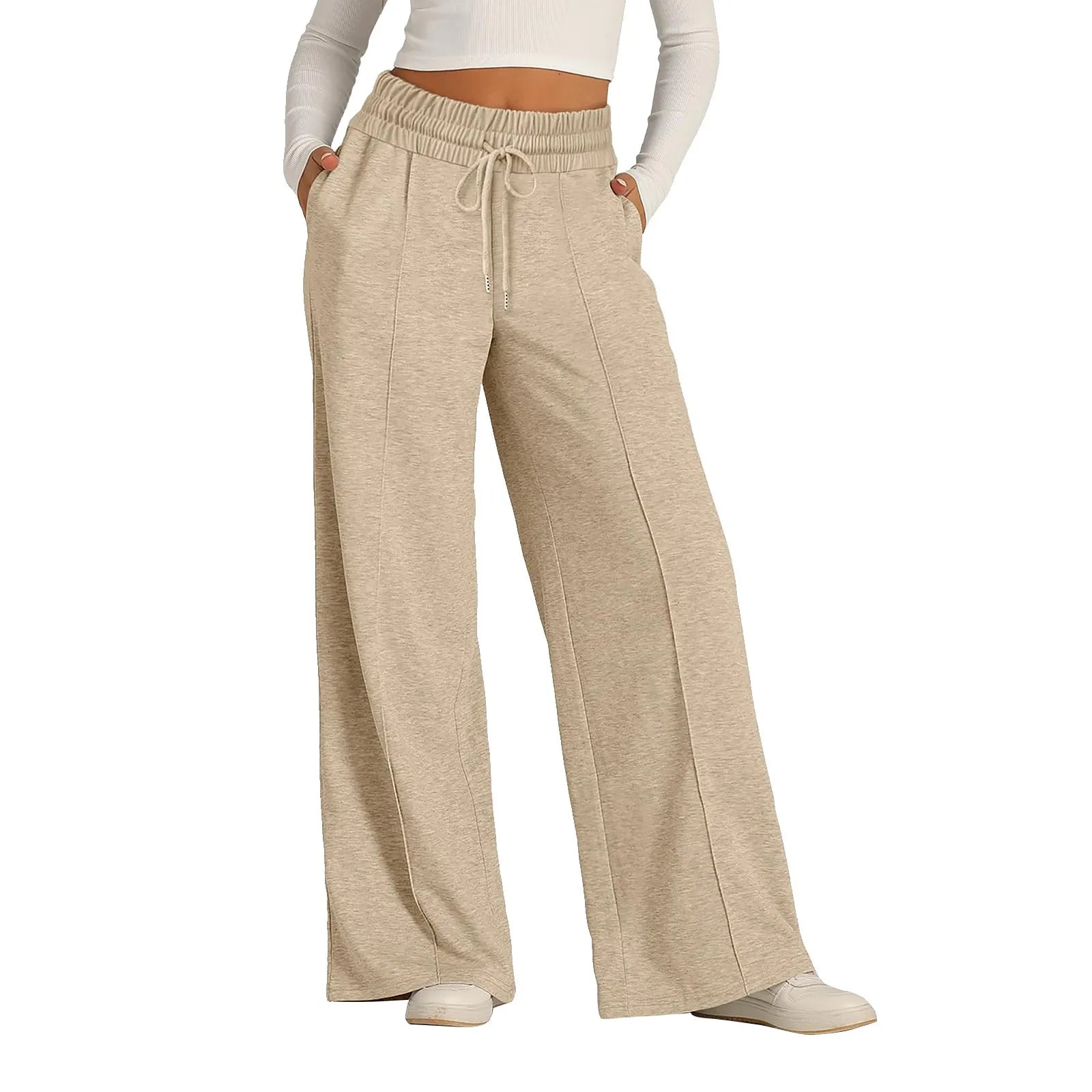 Pantalon de survêtement en polaire pour femmes