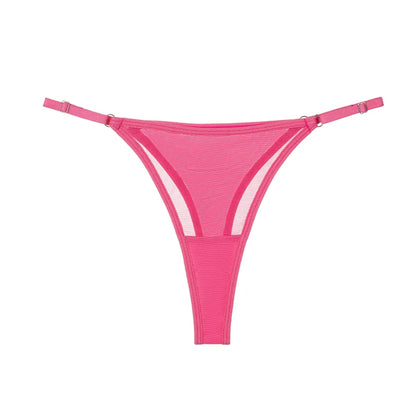 String Femme – Dentelle Transparente