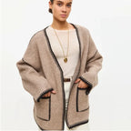 Cardigan tricoté pour femmes