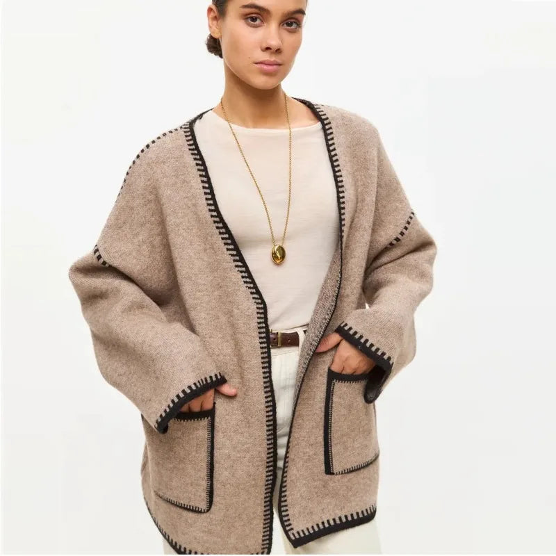 Cardigan tricoté pour femmes