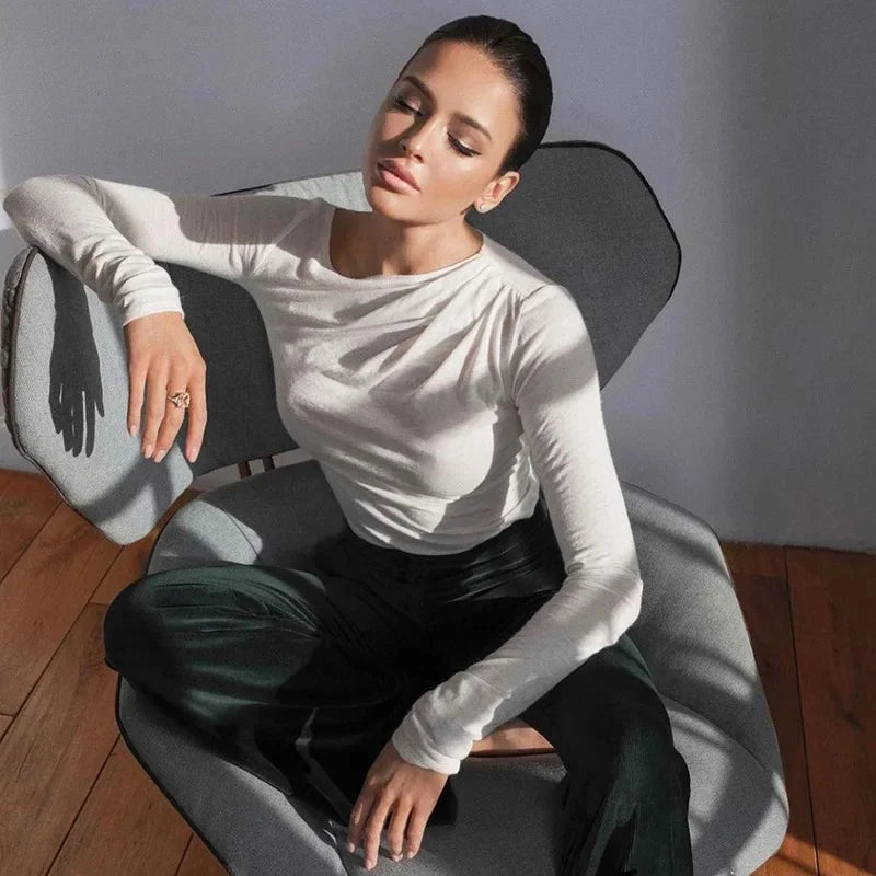 T-shirt à manches longues pour femmes