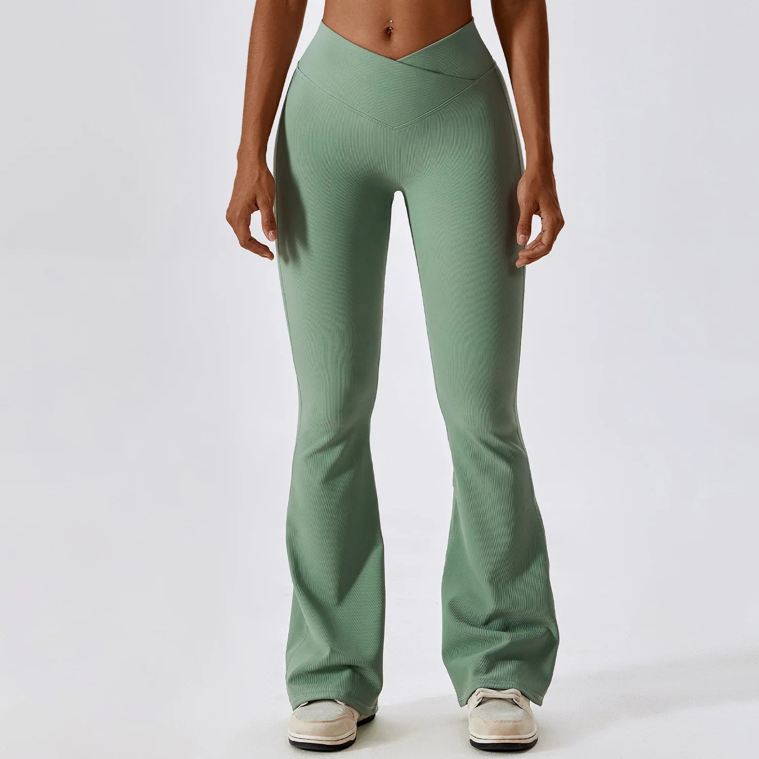 Leggings de Yoga taille croisée pour femmes