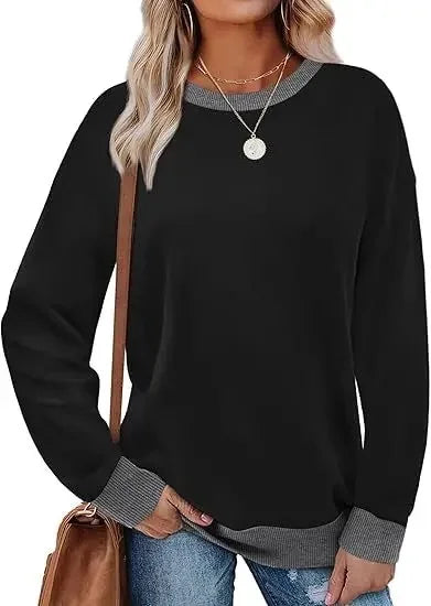 Sweat-shirt ample pour femmes