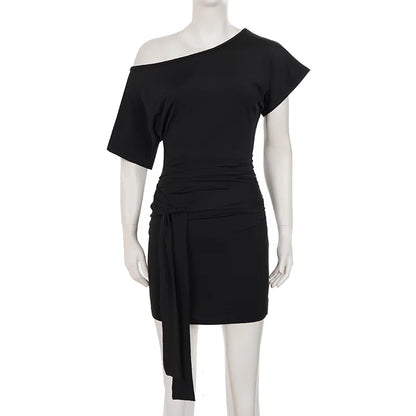 Mini-Robe Épaules Dénudées Femme – Style Féminin