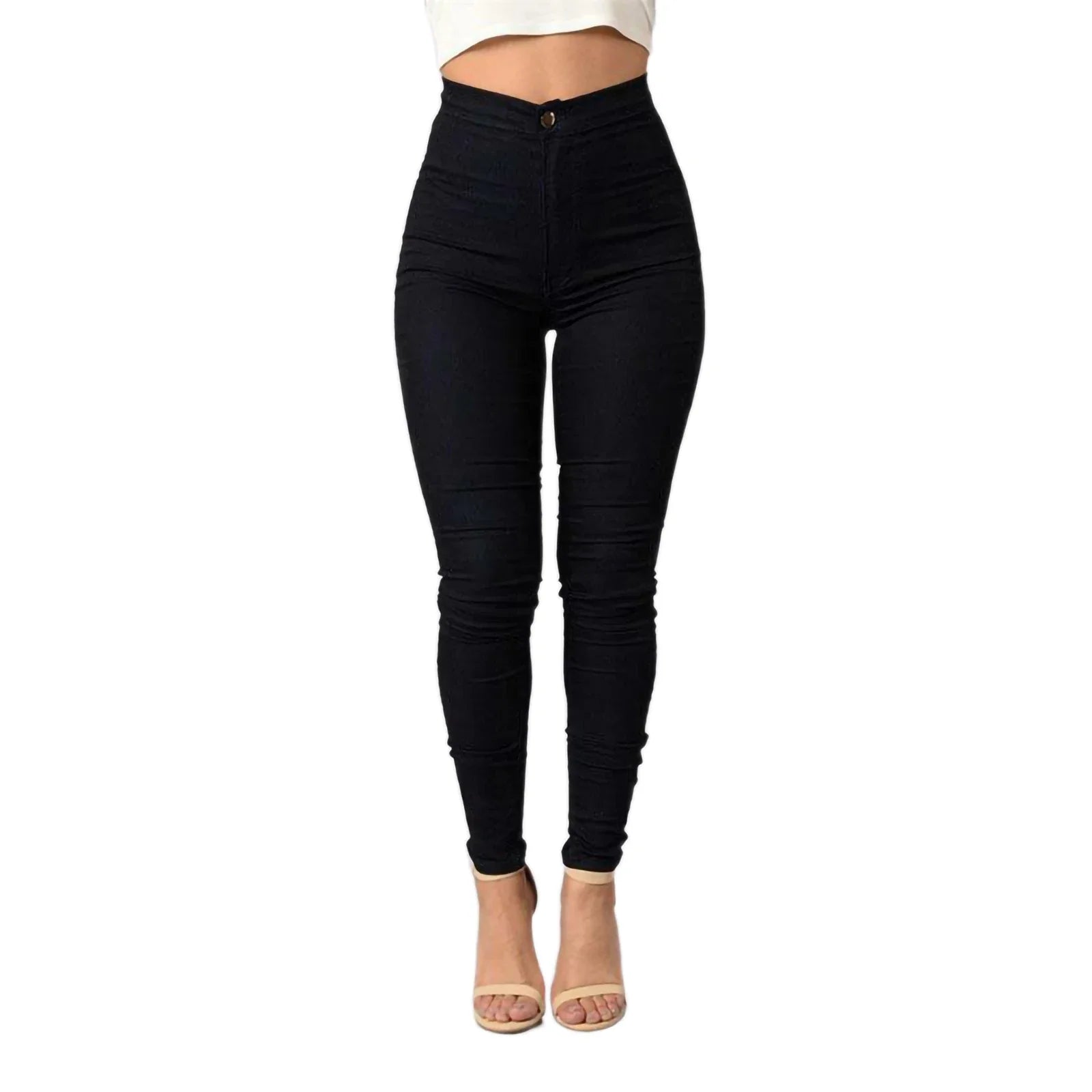 Pantalon en jean crayon pour femmes