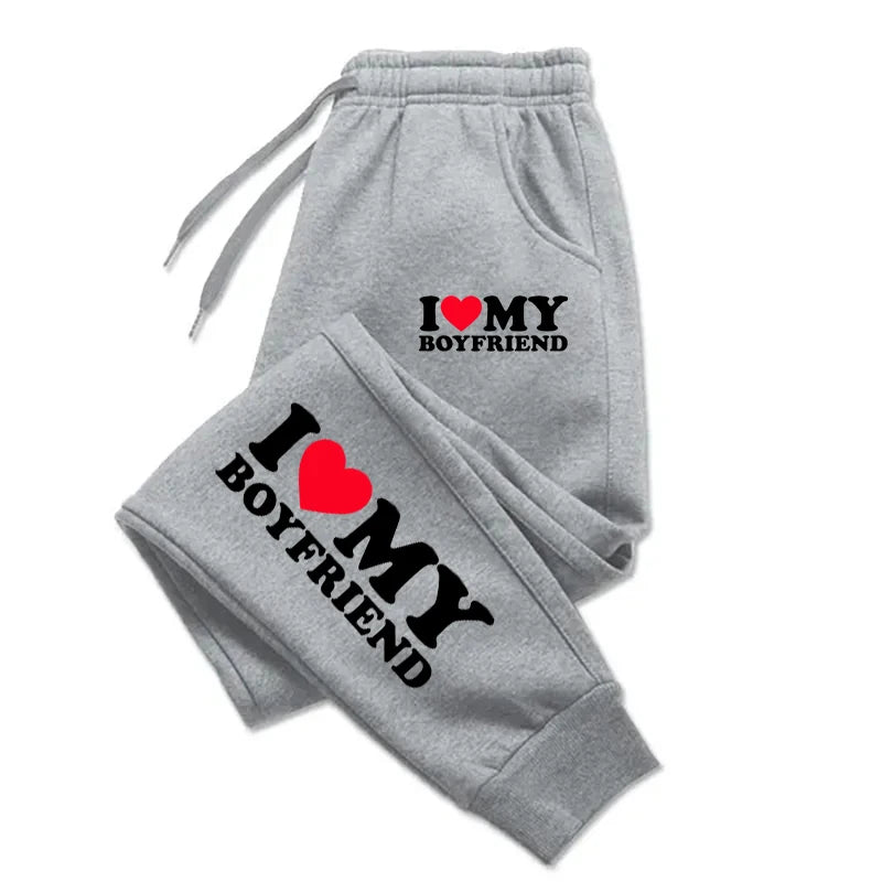 Pantalon de survêtement d'automne pour couple femmes