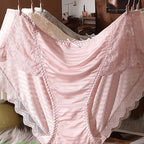 Culottes avec dentelle pour femmes
