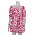 Robe mini imprimée pour femmes