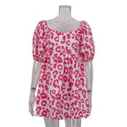 Robe mini imprimée pour femmes