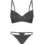 Ensemble soutien-gorge et string sexy pour femmes