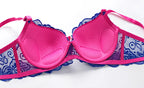 Ensemble brassière Push Up en dentelle et string pour femmes