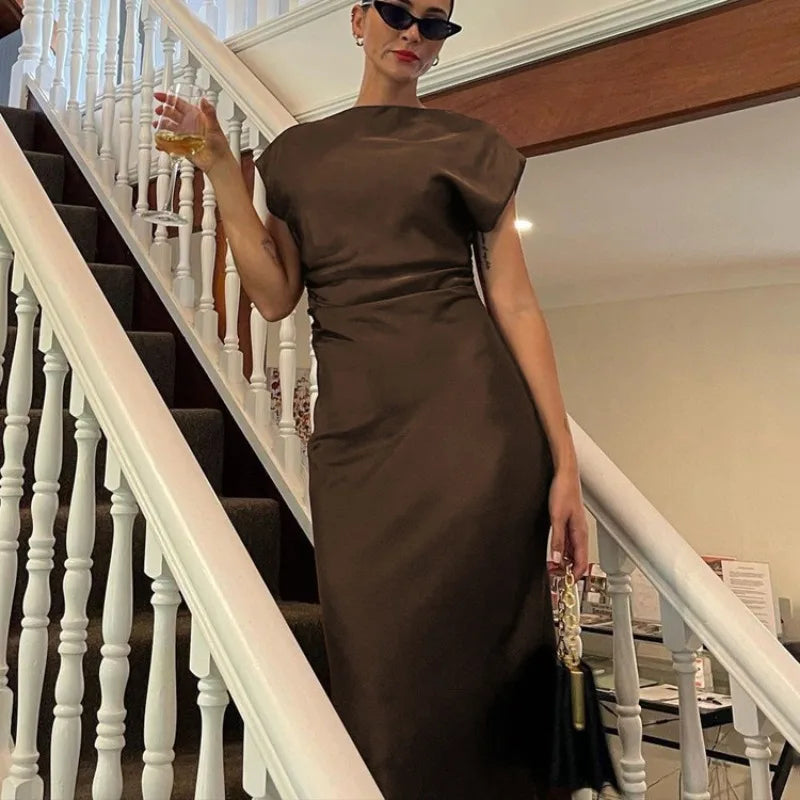 Robe maxi élégante pour femmes