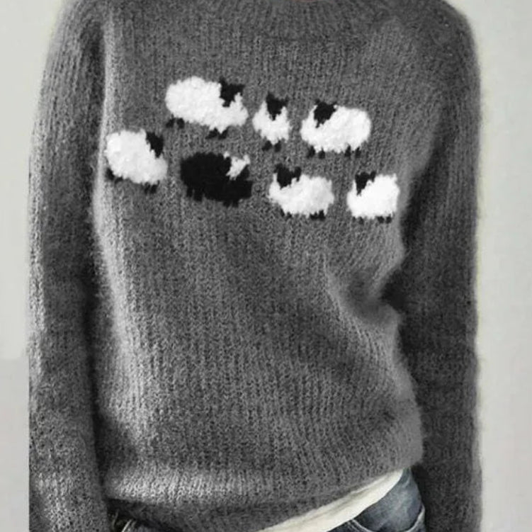 Pull ample et décontracté pour femmes