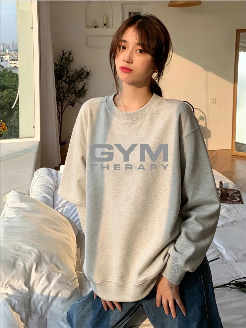 Sweat-shirts imprimés Gym Therapy pour femmes