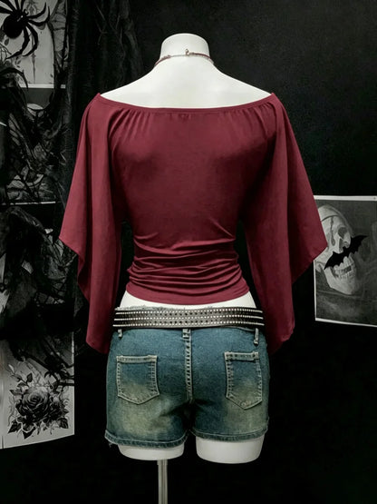 T-Shirt Court Femme – Coupe Moulante Décontractée