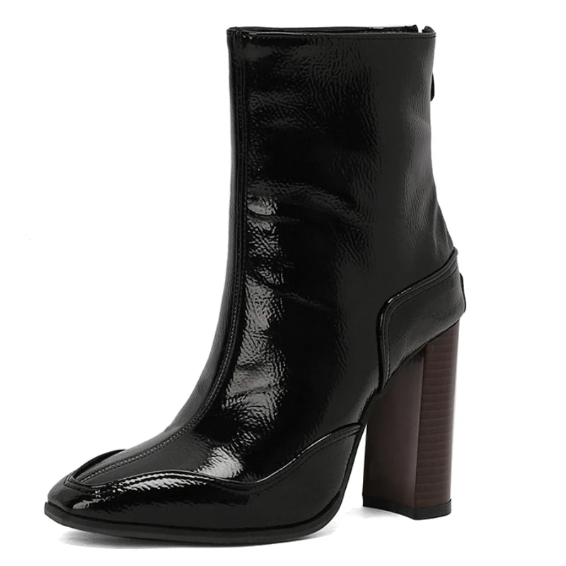 Bottine de rinçage à talons hauts pour femmes