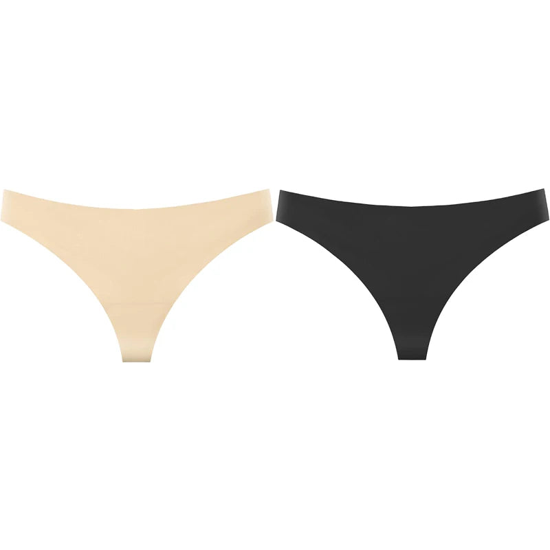 String taille basse imprimé léopard pour femmes
