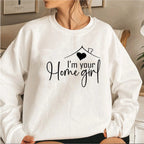 Sweat-shirt à manches longues pour femmes