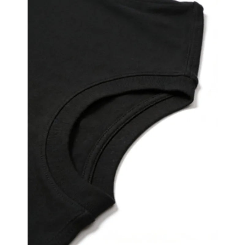 T-Shirt Court Noir Femme – Imprimé Hummingbird