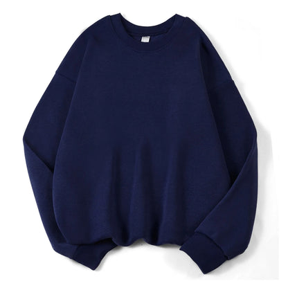 Sweat-Shirt Uni Femme – Style Coréen