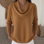 Pull en tricot à manches longues pour femmes