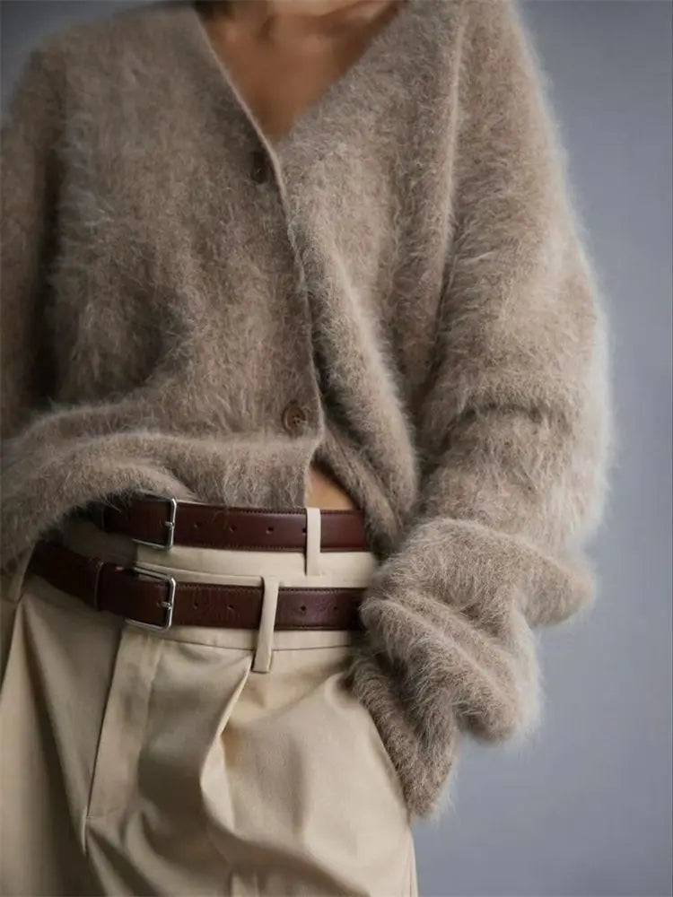 Cardigan pull paresseux pour femmes