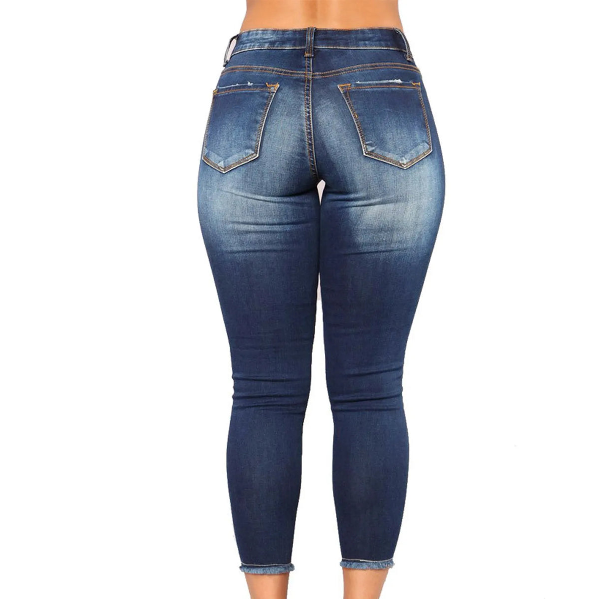 Jean Déchiré Femme – Taille Haute et Extensible