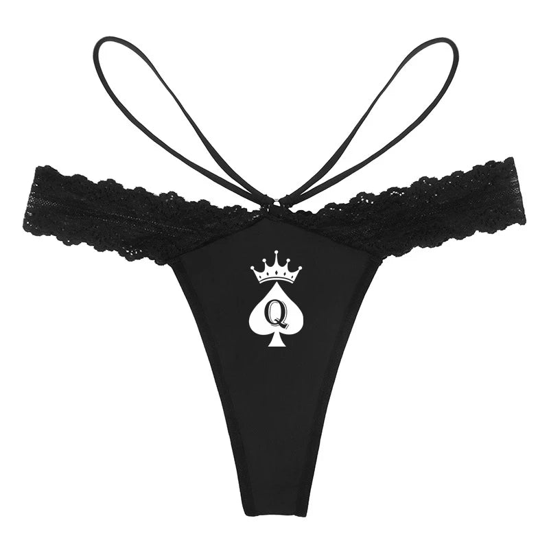 String en dentelle Sexy pour femmes