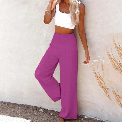 Pantalon Ample Femme – Coupe Fluide
