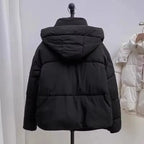 Doudoune courte en coton pour femmes
