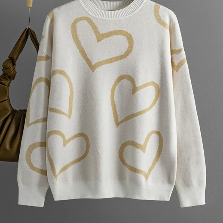 Pull à col rond pour femmes