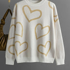 Pull à col rond pour femmes