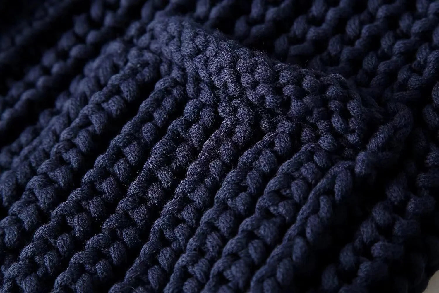 Cardigan à manches et col rond pour femmes
