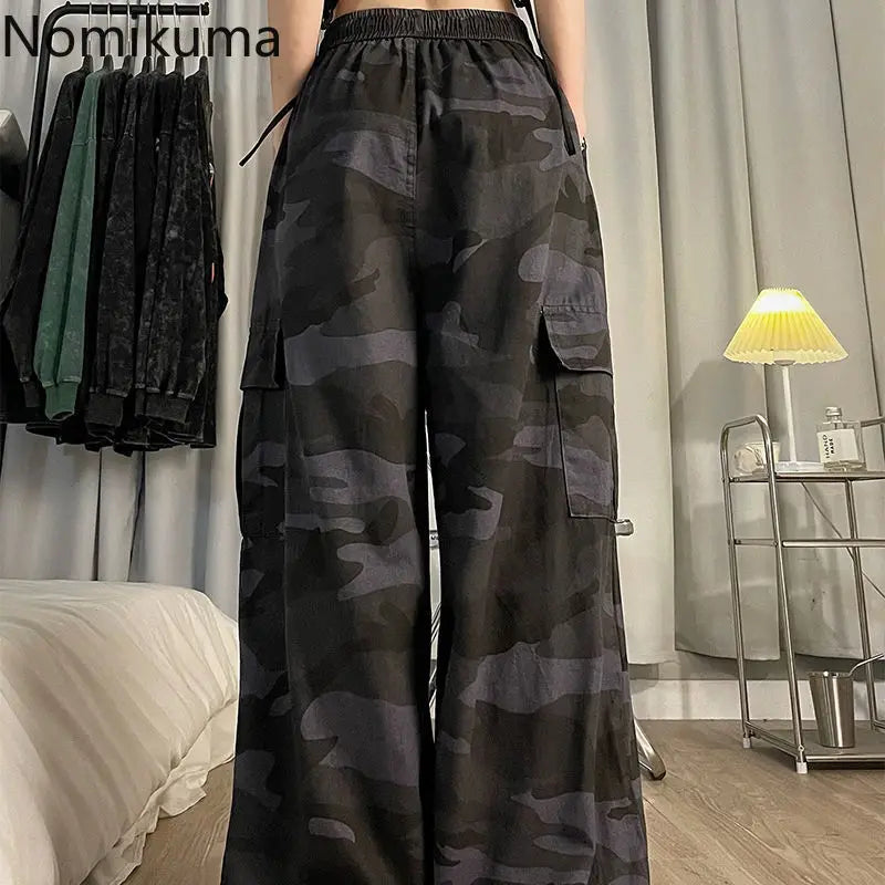 Pantalon cargo vintage pour femmes