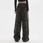 Pantalon de jogging rayé pour femmes