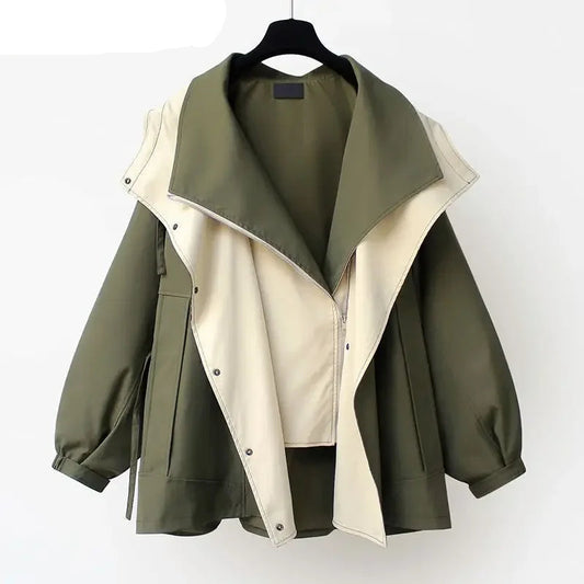 Veste Cargo à Capuche Femme – Style Streetwear