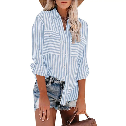 Chemise en Lin et Coton Femme