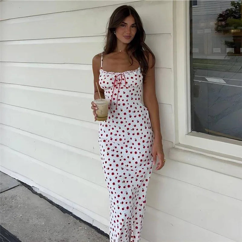 Robe Maxi imprimée tendance pour femmes